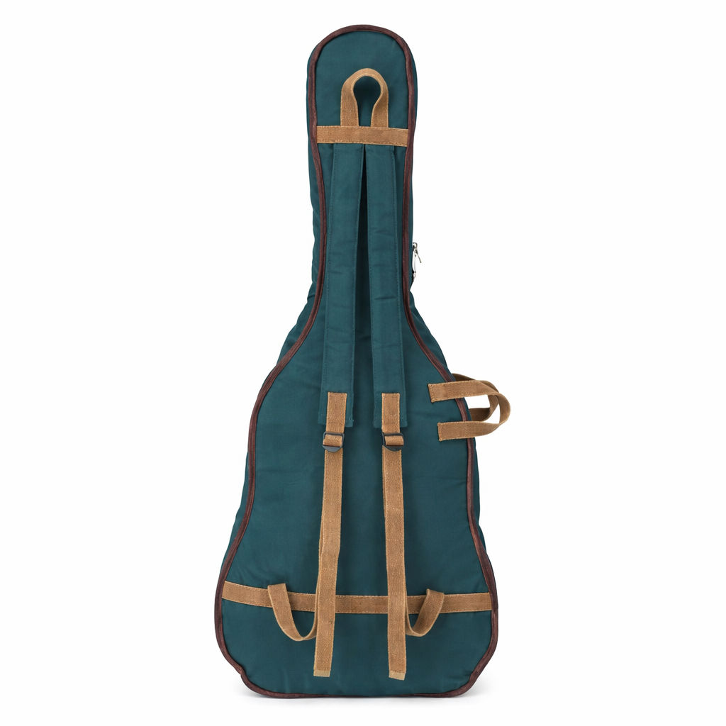 Blue Unisex Padded Guitar Bag for Musicians